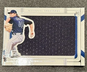 2022 National Treasures Eli Morgan Jumbo Jersey Relic RC #/99 Cleveland - Picture 1 of 2