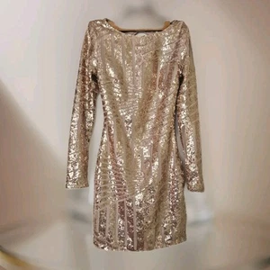 Size 6 Xenia Boutique Sequin Dress - Picture 1 of 10