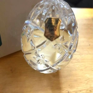 #0043 Partylite Easter Egg Lead Crystal paperweight - Picture 1 of 3