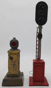 Lionel 83 & 99N Prewar Std. Spurweite Ampel & Sperrsignal [2] - Bild 1 von 8