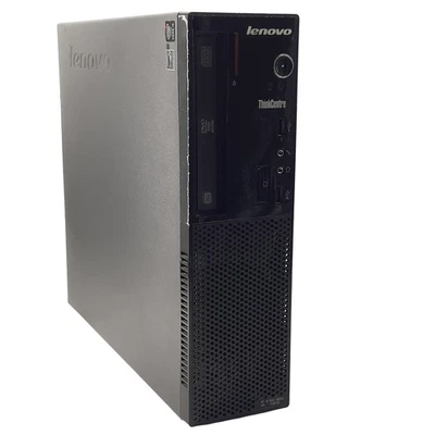 Lenovo i5 SFF PC ThinkCentre E73 i5-4460S  4GB RAM 500GB HDD CD/DVD Desktop - Image 1 of 4