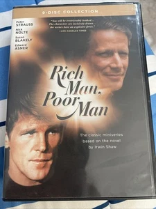Rich Man Poor Man DVD 9 Disc Sammlung Peter Strauss - Bild 1 von 8