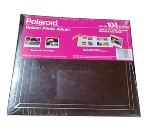 Album fotografico Polaroid Holson nuovo sigillato contiene 104 Spectra 600 più foto istantanee - Foto 1 di 3