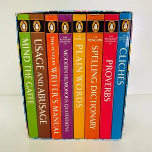 The Penguin Complete English Reference Collection - Juego de 8 volúmenes en caja - Imagen 1 de 24
