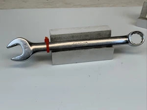 Snap On OEX 140,  7/16in.  12pt SAE Combination wrench, USA - RED - Picture 1 of 9
