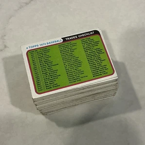 1974 Topps Traded Lot 127 Cards - Good-EX Condition - Dupes - Bild 1 von 5