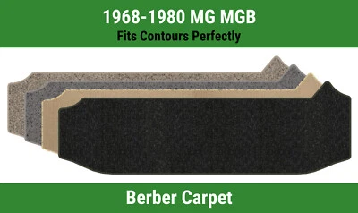 Alfombra de cubierta pequeña Lloyd Berber para 1968-1980 MG MGB  Foto 1 de 4