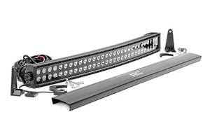 Luz LED Curvada Doble Fila Serie Negra 30" 180W 14400 Lúmenes 72930BL - Imagen 1 de 1