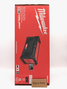 Milwaukee M18 Bluetooth Jobsite Radio - Tool Only (2952-20) AM/FM USB-C Charging - Picture 1 of 6