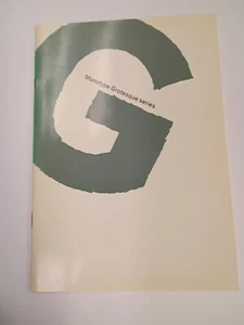 Mergenthaler Linotype Stempel Haas. Specimen Book Letterpress Monotype Grotesque - Picture 1 of 2