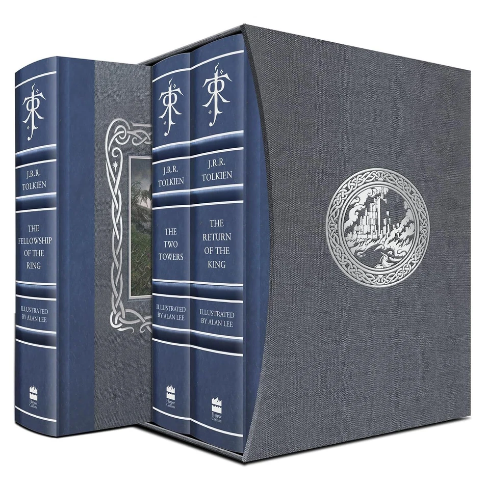 THE LORD OF THE RINGS  Deluxe Illustrated Boxed Set Hardcover - Image 1 of 2