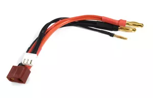 Integy T-Stecker auf 4mm 2S Akku Adapter mit Balance Stecker Stecker Kabelbaum - Bild 1 von 1