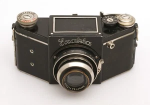 Ihagee Exakta B Format 4x6,5 cm mit Schneider-Kreuznach Xenar 3,5/7,5 cm - Picture 1 of 7
