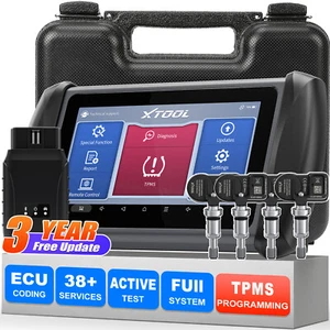 XTOOL IP819TP TPMS Programming Scanner ECU Coding Tool Sensor Relearn W/ TS100 - Picture 1 of 12