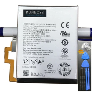 3400mAh Battery BAT-58107-003 For Q30,SQW100-1,SQW100-3 - Photo 1 sur 1