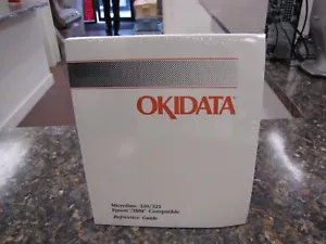 Vintage Okidata Microline 320/321 Epson/IBM Reference Guide - New Sealed - Picture 1 of 4