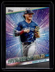 2024 Topps Series 1 Bobby Witt Jr. Stars of MLB #SMLB-17 Kansas City Royals - Picture 1 of 2