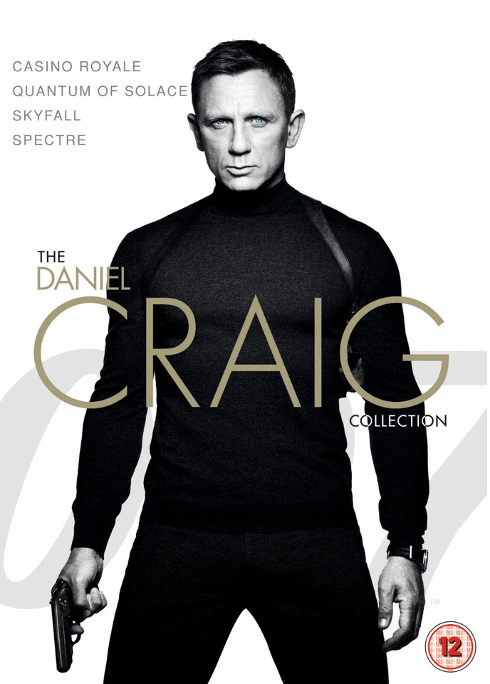 James Bond: The Daniel Craig Collection [4 Film] [DVD] [2019] [2016] {Free P&P T - Image 1 of 1