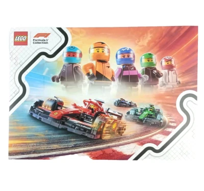LEGO® Formula 1® 11,5 x 8,25 pulgadas Publicidad impresa con 3 actividades en reverso Foto 1 de 4