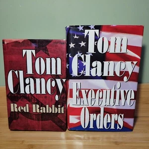 Tom Clancy Red Rabbit Executive or hardcover books, used, 0399142185, 0399148701 - Picture 1 of 5