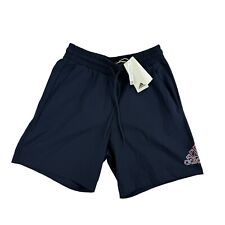 Adidas Mens Essentials Americana Knit Jersey 7" Shorts Navy Blue Small