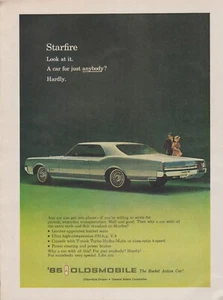 1965 Oldsmobile Starfire - "A Car For Just Anybody? Hardly." - Print Ad Photo - Picture 1 of 1