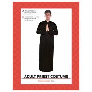 Adult Priest Costume - Picture 1 of 3