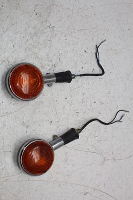 Yamaha Virago 1100 XV1100 1989 intermitentes delanteros izquierdo derecho luces indicadores Foto 1 de 4