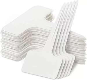 Hoople 100 Pcs 3.9 Inch Plastic Plant Labels Garden Marker Nursery Tags Stake - Picture 1 of 3