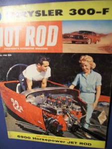 April 1960 Hot Rod Magazine - Chrysler 300-F 300F - Picture 1 of 2