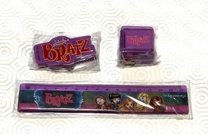 Bratz - Set scuola colore viola - righello, gomma e temperino con serbatoio - Imagen 1 de 3