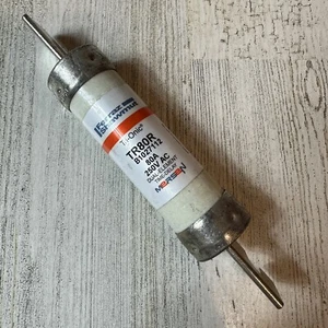 Mersen TR80R Fuse 80A 250VAC Tri-Onic Class RK5 Dual Element New Old Stock - Picture 1 of 6
