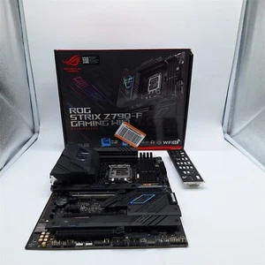 ASUS ROG Strix Z790-F Gaming WiFi 6E LGA 1700 ATX motherboard DDR5 -NOT WORKING- - Afbeelding 1 van 8