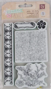 Estampillas Prima Adling, Hello Pastel, 5 piezas, 563004 - Imagen 1 de 2