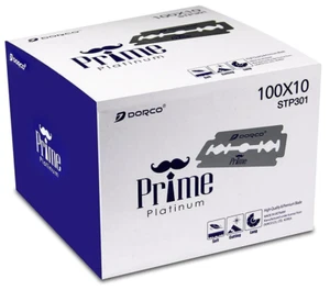 Dorco Prime Platinum Double Edge Blades | STP301 | 1,000 Blades - Picture 1 of 3