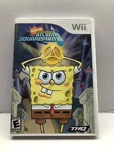 Nintendo Wii - Nickelodeon Spongebob's Atlantis Squarepantis - Completo testato - Foto 1 di 4