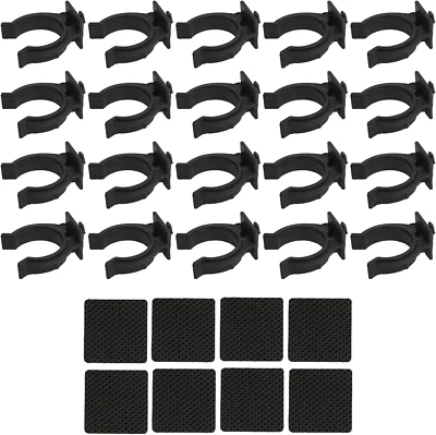 Ganci Zoccolo Cucina 20Pz Clip per Fissaggio Battiscopa E Pannelli Della Cucina - Immagine 1 di 4