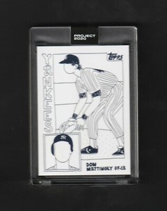 Topps Project 2020 1984 Don Mattingly 155 by FUCCI ~~ Low PR