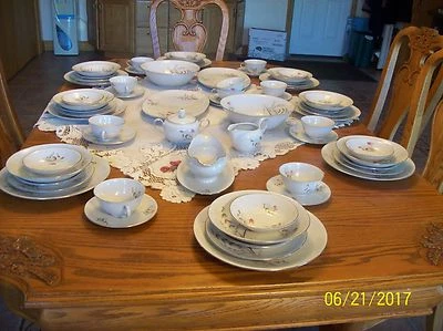 China de porcelana Royal Duchess 7 piezas lugar para campana de montaña de 8 y extra (67) Foto 1 de 4