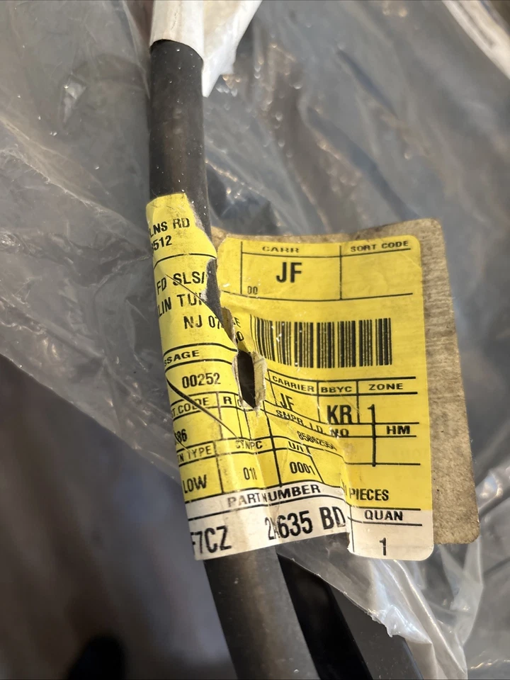 Cabo traseiro Ford genuíno F7CZ-2A635-BD - Imagem 1 de 2