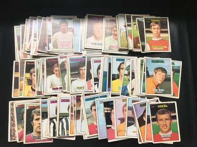 a & bc gum football cards 1970 orange backs x 118 all 3 series - Image 1 of 4