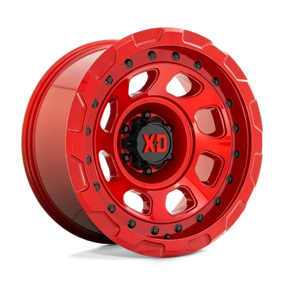 Juego de 4 ruedas 17x9 XD XD861 STORM Candy Red 6x5,5 (-12 mm) Foto 1 de 4