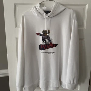 Polo Ralph Lauren Hoodie, Polo Bear On Snowboard, Gr. 3XB, 3 TG - Bild 1 von 17