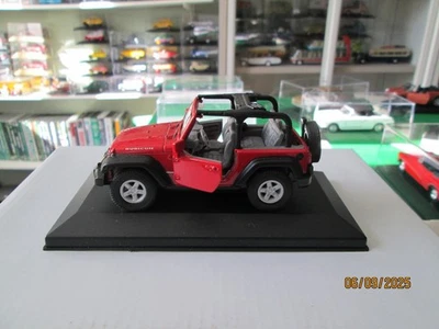 JEEP WRANGLER RUBICON. 1/43 .WELLY. BOITE VITRINE - Photo 1/4