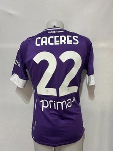 Maglia ufficiale ACF Fiorentina Coppa Italia 2020/21: CACERES - Foto 1 di 4