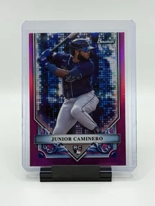 Bowman Sterling 2024 - Rookie Junior Caminero #BSR-13 refractor magenta/75 (RC) - Imagen 1 de 2
