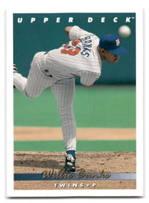 Willie Banks 1993 Upper Deck Baseball #686 Minnesota Twins - Image 1 of 2