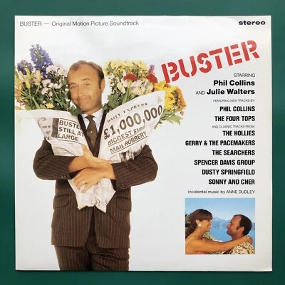 Anne Dudley Phil Collins BUSTER Film Soundtrack OST LP Julie Walters Sonny Cher Foto 1 de 4