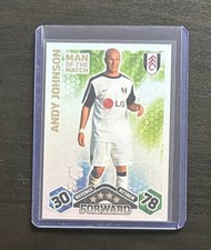 ANDY JOHNSON  MATCH ATTAX 2009/10 2010 MAN OF THE MATCH MOTM FULHAM