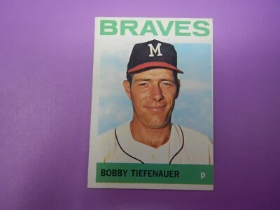 1964 Topps Baseball Bobby Tiefenauer Braves #522 (1) - Image 1 of 4